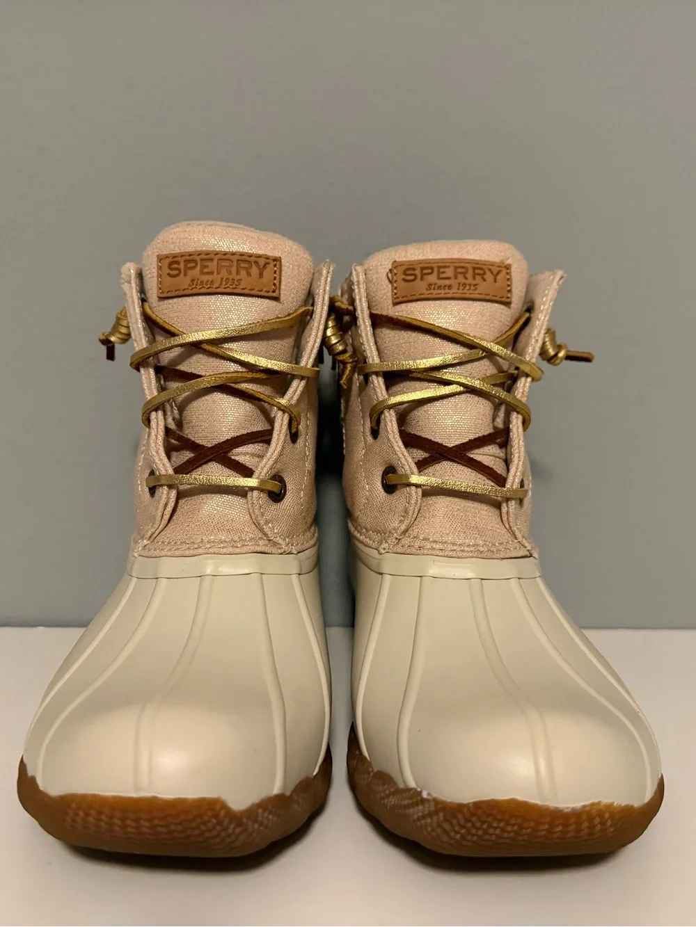Womens Sperry Saltwater Duck Booties